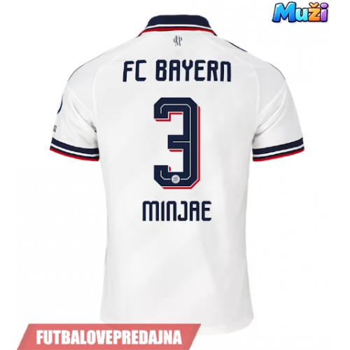 Lacne Muži Futbalové dres Bayern Munich Kim Min-jae #3 2026-27 Krátky Rukáv - Preč